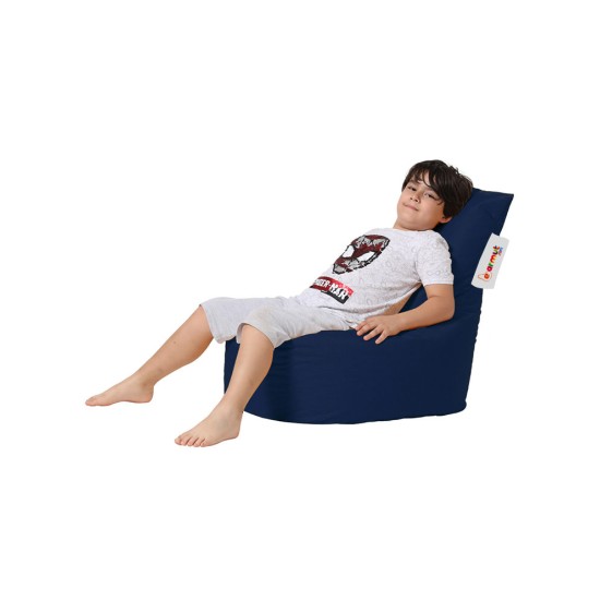 Garden Bean Bag Baton - Dark Blue Dark Blue Atelier del Sofa Garden Bean Bag Baton - Dark Blue Dark Blue