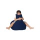 Garden Bean Bag Baton - Dark Blue Dark Blue Atelier del Sofa Garden Bean Bag Baton - Dark Blue Dark Blue