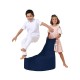Garden Bean Bag Baton - Dark Blue Dark Blue Atelier del Sofa Garden Bean Bag Baton - Dark Blue Dark Blue