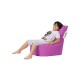 Garden Bean Bag Baton - Pink Pink Atelier del Sofa Garden Bean Bag Baton - Pink Pink