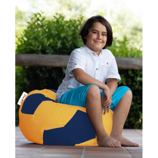 Garden Bean Bag Football Kids Pouf - Yellow, Dark Blue Yellow
Dark Blue Atelier del Sofa Garden Bean Bag Football Kids Pouf - Yellow, Dark Blue Yellow
Dark Blue