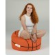 Garden Bean Bag Basketball Kids Pouf - Tile Red Tile Red Atelier del Sofa Garden Bean Bag Basketball Kids Pouf - Tile Red Tile Red