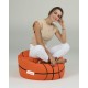 Garden Bean Bag Basketball Kids Pouf - Tile Red Tile Red Atelier del Sofa Garden Bean Bag Basketball Kids Pouf - Tile Red Tile Red
