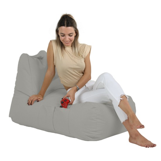 Garden Bean Bag Trendy Comfort Bed Pouf - Fume Fume Atelier del Sofa Garden Bean Bag Trendy Comfort Bed Pouf - Fume Fume