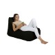 Garden Bean Bag Trendy Comfort Bed Pouf - Black Black Atelier del Sofa Garden Bean Bag Trendy Comfort Bed Pouf - Black Black