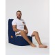 Garden Bean Bag Diamond - Dark Blue Dark Blue Atelier del Sofa Garden Bean Bag Diamond - Dark Blue Dark Blue