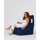 Garden Bean Bag Diamond - Dark Blue Dark Blue Atelier del Sofa Garden Bean Bag Diamond - Dark Blue Dark Blue