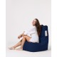 Garden Bean Bag Diamond - Dark Blue Dark Blue Atelier del Sofa Garden Bean Bag Diamond - Dark Blue Dark Blue