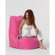 Garden Bean Bag Diamond - Pink Pink Atelier del Sofa Garden Bean Bag Diamond - Pink Pink