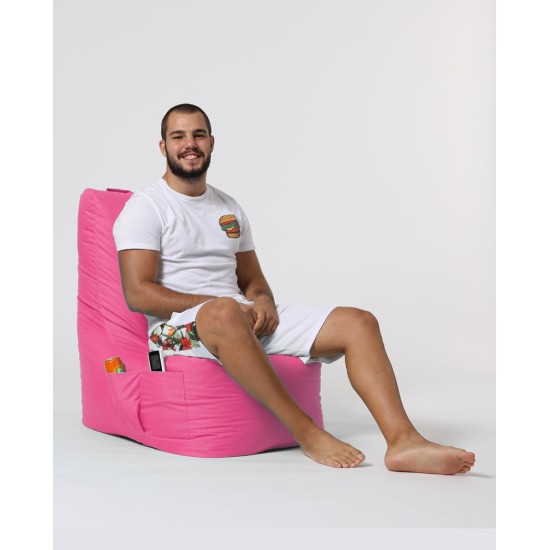 Garden Bean Bag Diamond - Pink Pink Atelier del Sofa Garden Bean Bag Diamond - Pink Pink