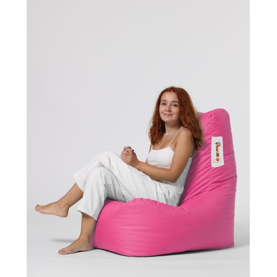 Garden Bean Bag Diamond - Pink Pink Atelier del Sofa Garden Bean Bag Diamond - Pink Pink