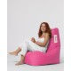 Garden Bean Bag Diamond - Pink Pink Atelier del Sofa Garden Bean Bag Diamond - Pink Pink