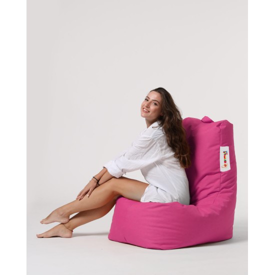 Garden Bean Bag Diamond - Pink Pink Atelier del Sofa Garden Bean Bag Diamond - Pink Pink