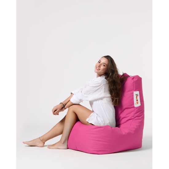 Garden Bean Bag Diamond - Pink Pink Atelier del Sofa Garden Bean Bag Diamond - Pink Pink
