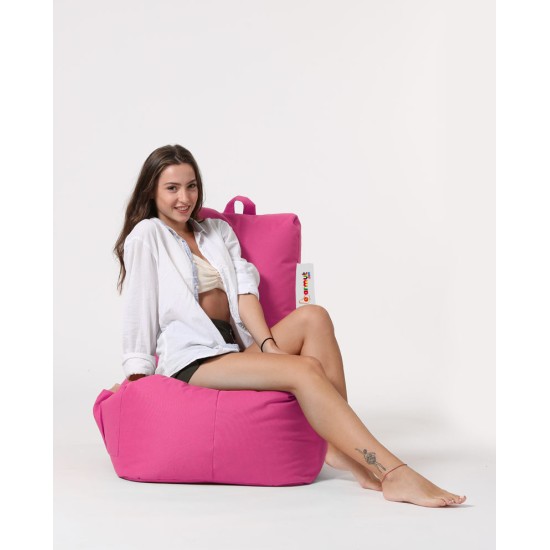 Garden Bean Bag Diamond - Pink Pink Atelier del Sofa Garden Bean Bag Diamond - Pink Pink