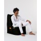 Atelier del Sofa Garden Bean Bag Diamond - Black Black