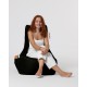 Atelier del Sofa Garden Bean Bag Diamond - Black Black