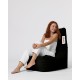 Atelier del Sofa Garden Bean Bag Diamond - Black Black