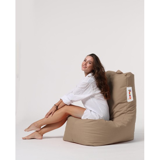 Atelier del Sofa Garden Bean Bag Diamond - Mink Mink