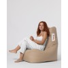 Atelier del Sofa Garden Bean Bag Diamond - Mink Mink