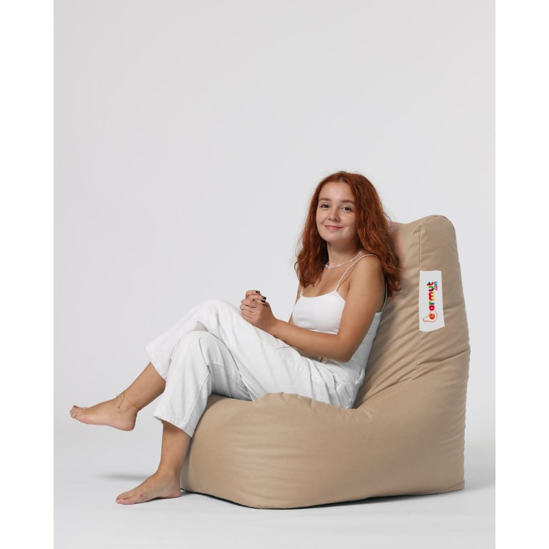 Atelier del Sofa Garden Bean Bag Diamond - Mink Mink