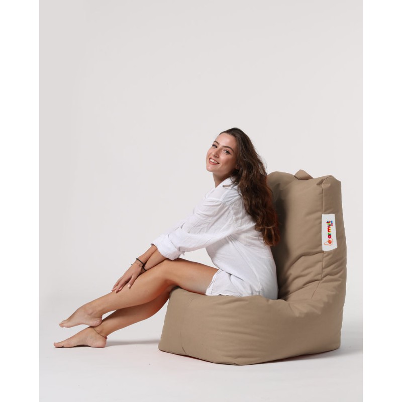 Atelier del Sofa Garden Bean Bag Diamond - Mink Mink