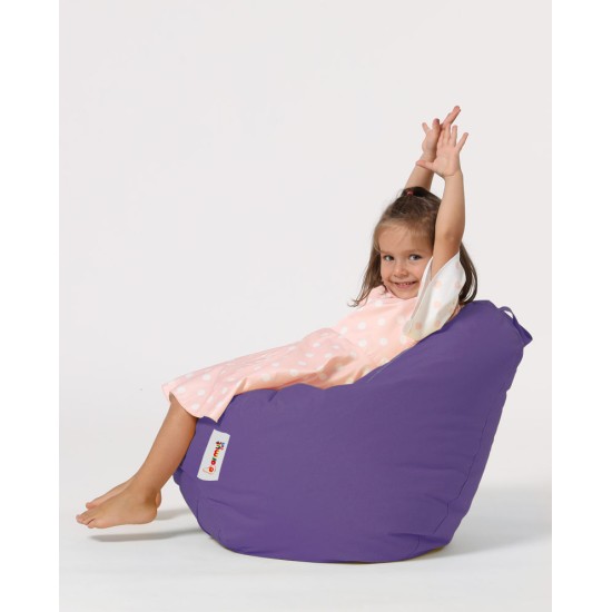 Garden Bean Bag Premium Kids - Purple Purple Atelier del Sofa Garden Bean Bag Premium Kids - Purple Purple