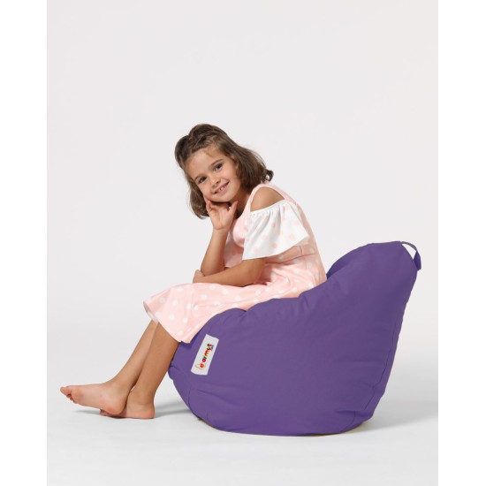 Garden Bean Bag Premium Kids - Purple Purple Atelier del Sofa Garden Bean Bag Premium Kids - Purple Purple