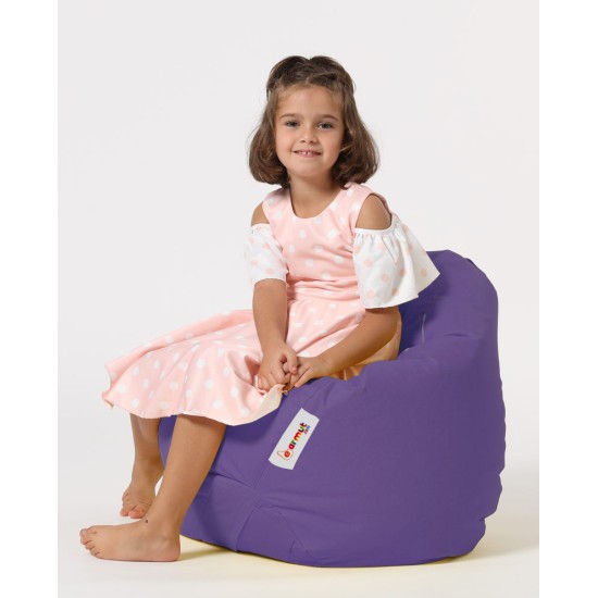 Garden Bean Bag Premium Kids - Purple Purple Atelier del Sofa Garden Bean Bag Premium Kids - Purple Purple