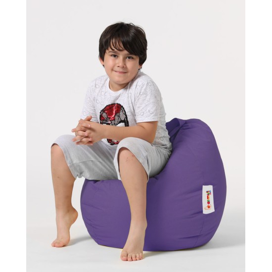 Garden Bean Bag Premium Kids - Purple Purple Atelier del Sofa Garden Bean Bag Premium Kids - Purple Purple