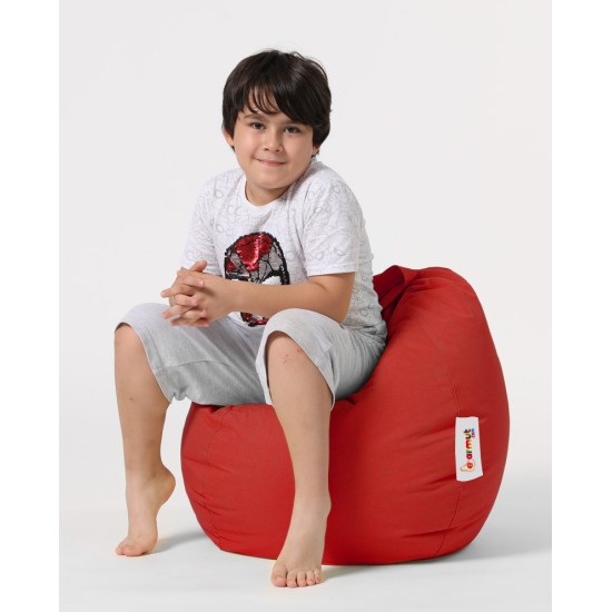 Atelier del Sofa Garden Bean Bag Premium Kids - Red Red