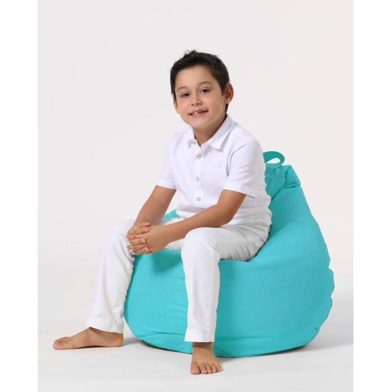 Garden Bean Bag Premium Kids - Turquoise Turquoise Atelier del Sofa Garden Bean Bag Premium Kids - Turquoise Turquoise