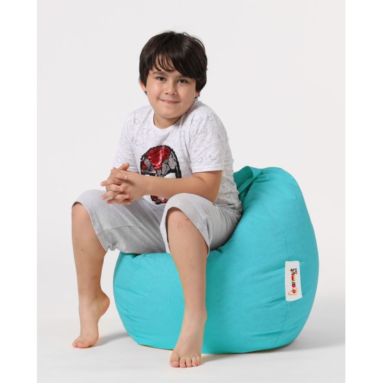 Garden Bean Bag Premium Kids - Turquoise Turquoise Atelier del Sofa Garden Bean Bag Premium Kids - Turquoise Turquoise