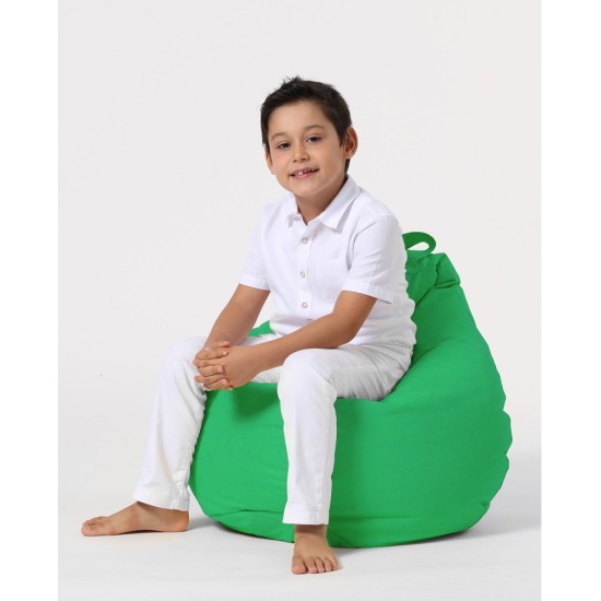 Garden Bean Bag Premium Kids - Green Green Atelier del Sofa Garden Bean Bag Premium Kids - Green Green