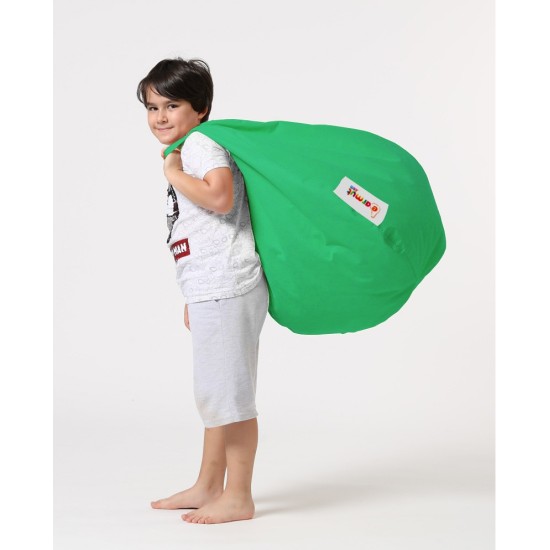 Garden Bean Bag Premium Kids - Green Green Atelier del Sofa Garden Bean Bag Premium Kids - Green Green