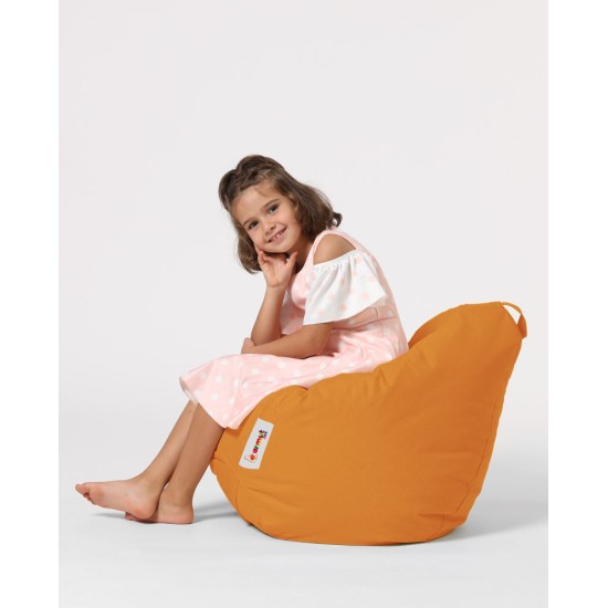 Garden Bean Bag Premium Kids - Orange Orange Atelier del Sofa Garden Bean Bag Premium Kids - Orange Orange