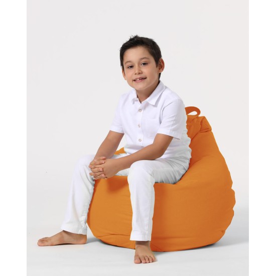 Garden Bean Bag Premium Kids - Orange Orange Atelier del Sofa Garden Bean Bag Premium Kids - Orange Orange