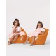 Garden Bean Bag Premium Kids - Orange Orange Atelier del Sofa Garden Bean Bag Premium Kids - Orange Orange