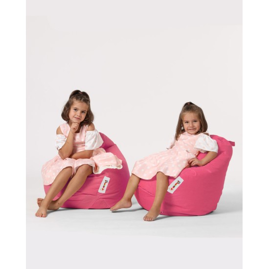 Atelier del Sofa Garden Bean Bag Premium Kids - Pink Pink