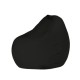 Garden Bean Bag Premium Kids - Black Black Atelier del Sofa Garden Bean Bag Premium Kids - Black Black