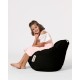 Garden Bean Bag Premium Kids - Black Black Atelier del Sofa Garden Bean Bag Premium Kids - Black Black