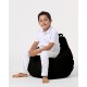 Garden Bean Bag Premium Kids - Black Black Atelier del Sofa Garden Bean Bag Premium Kids - Black Black