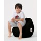 Garden Bean Bag Premium Kids - Black Black Atelier del Sofa Garden Bean Bag Premium Kids - Black Black