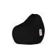 Garden Bean Bag Premium Kids - Black Black Atelier del Sofa Garden Bean Bag Premium Kids - Black Black