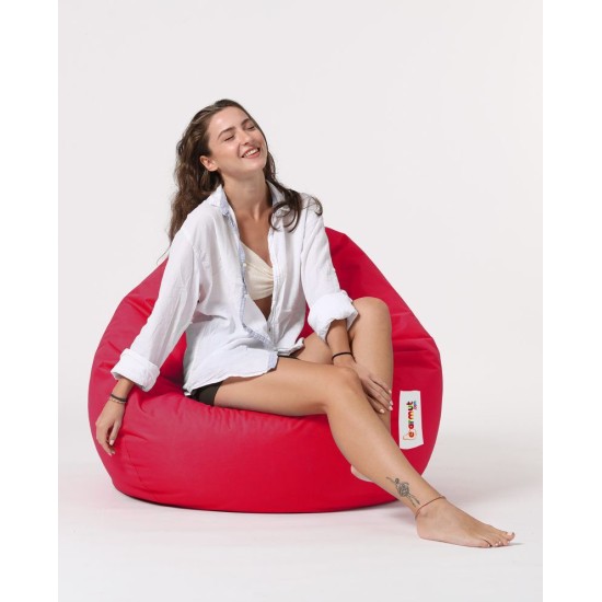 Atelier del Sofa Garden Bean Bag Premium XXL - Red Red
