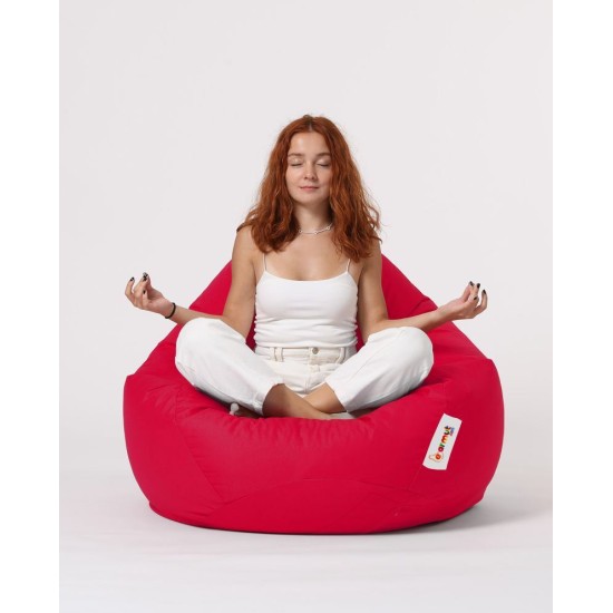 Atelier del Sofa Garden Bean Bag Premium XXL - Red Red