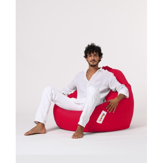 Atelier del Sofa Garden Bean Bag Premium XXL - Red Red