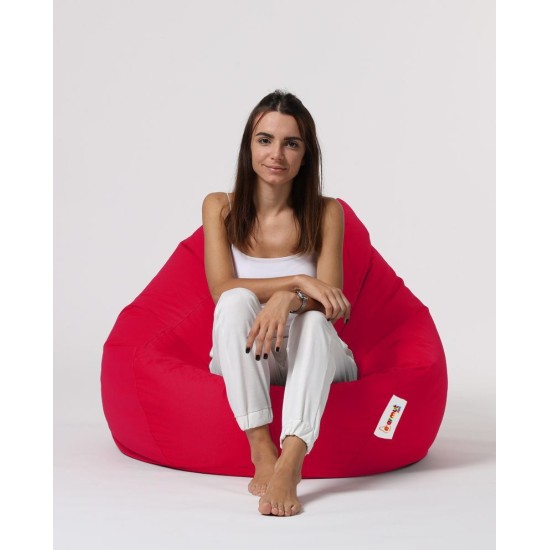 Atelier del Sofa Garden Bean Bag Premium XXL - Red Red