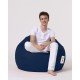 Garden Bean Bag Premium XXL - Dark Blue Dark Blue Atelier del Sofa Garden Bean Bag Premium XXL - Dark Blue Dark Blue