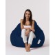 Garden Bean Bag Premium XXL - Dark Blue Dark Blue Atelier del Sofa Garden Bean Bag Premium XXL - Dark Blue Dark Blue
